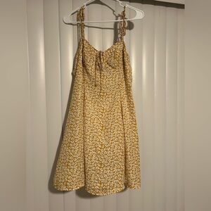 Crescent Boutique Yellow Floral Dress